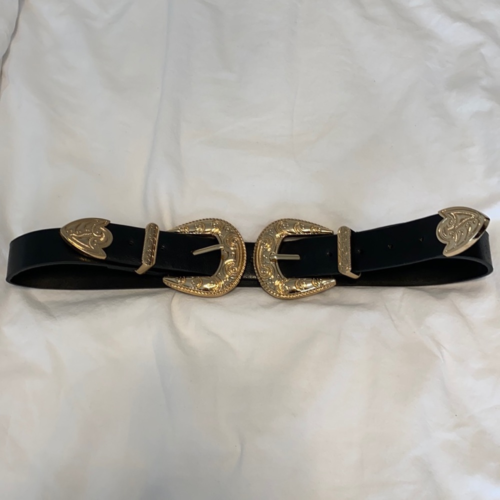 Double bucket belt